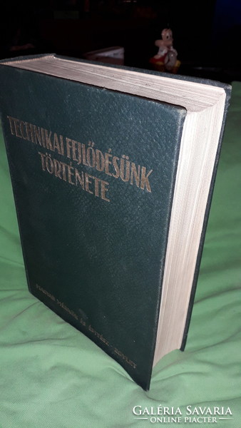 1929.Zelovich Kornél: Technikai fejlődésünk története 1867-1927 könyv a képek szerint STÁDIUM