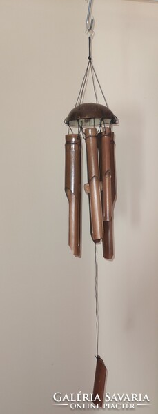 Large wooden wind chime