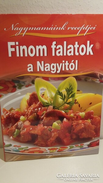 Finom falatok a nagyitól szakácskönyv, nagyméretű, nagyon szép