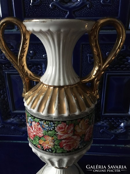 Olasz aranyozott váza !