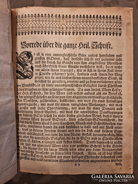 Luther Biblia németül 1742