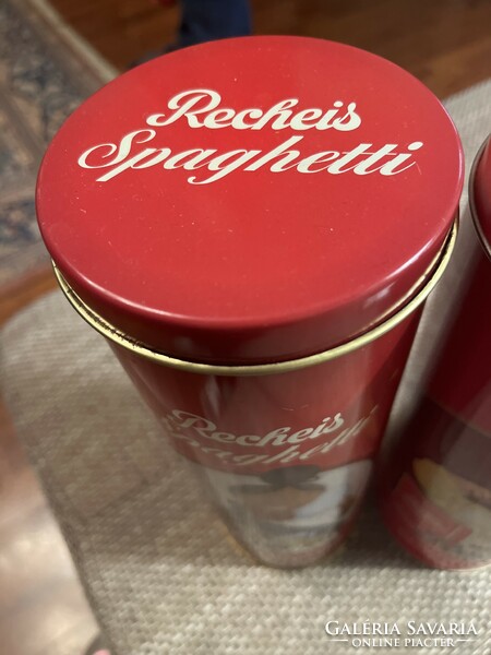 Recheis spagettis dobozok nagyon szép állapotban!