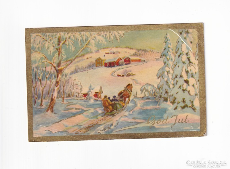 K:161 Christmas card 1957