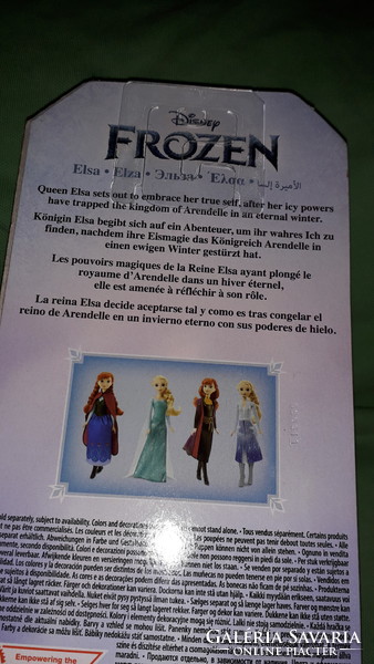 Meseszép -DISNEY - MATTEL - JÉGVARÁZS - ELSA  - Barbie baba -GYŰJTŐI BONTATLAN a képek szerint