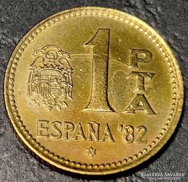 1 Peseta, Spain 1982.