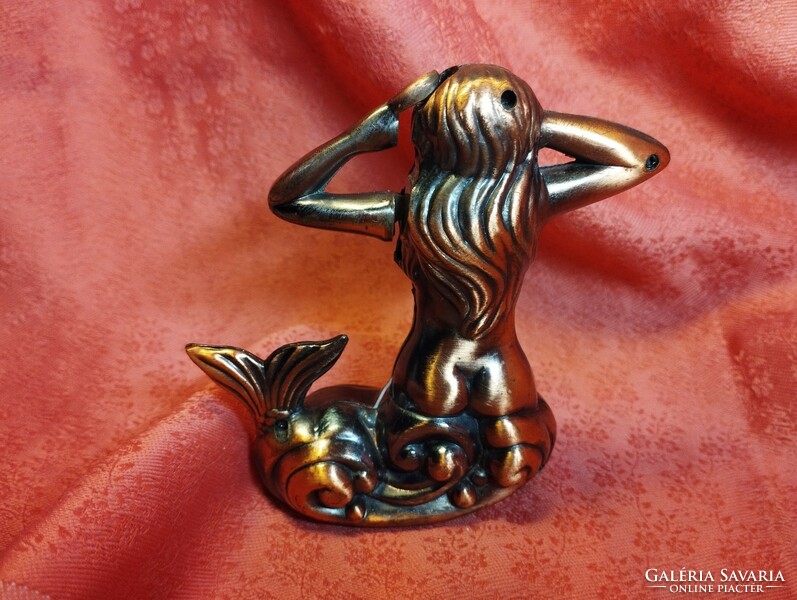 Copper mermaid gas lighter