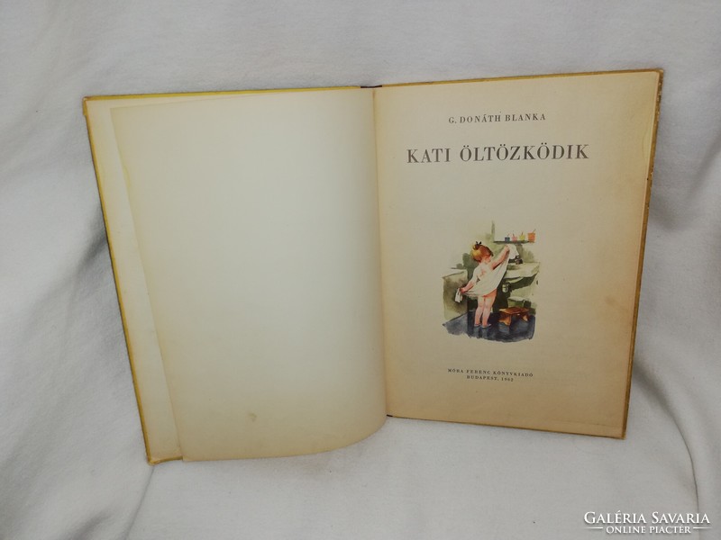 Kati öltözködik mesekönyv 1962