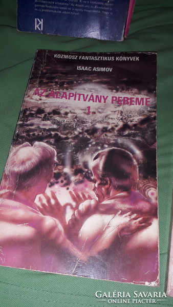 1971 -ISAAC ASIMOV : ALAPÍTVÁNY - TETRALÓGIA Kozmosz fantasztikus könyvek klasszikus 5 kötet EGYBE