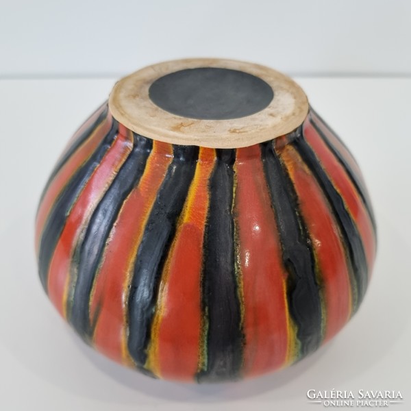 Bodrogkeresztúr ceramic vase, table decoration - '70s