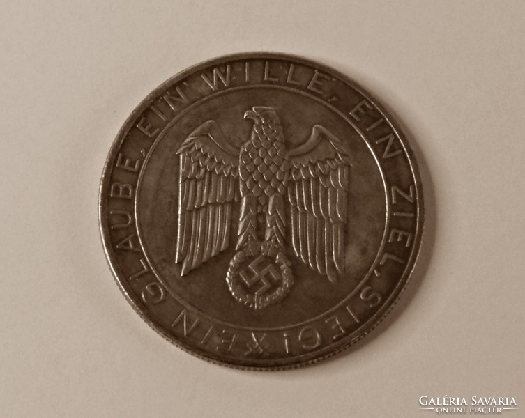 German Nazi ss Imperial Commemorative Medal #20