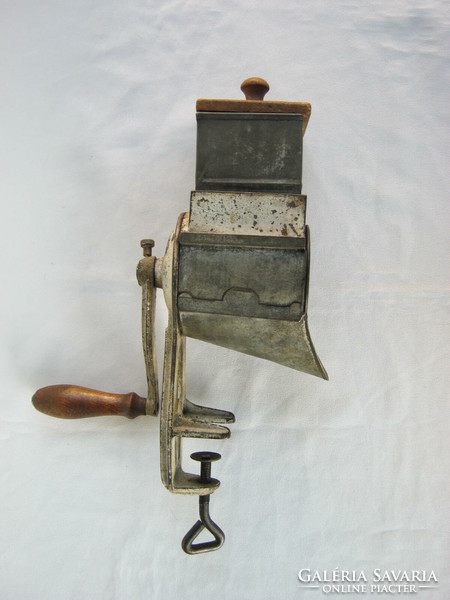 Old marked cast iron nut grinder
