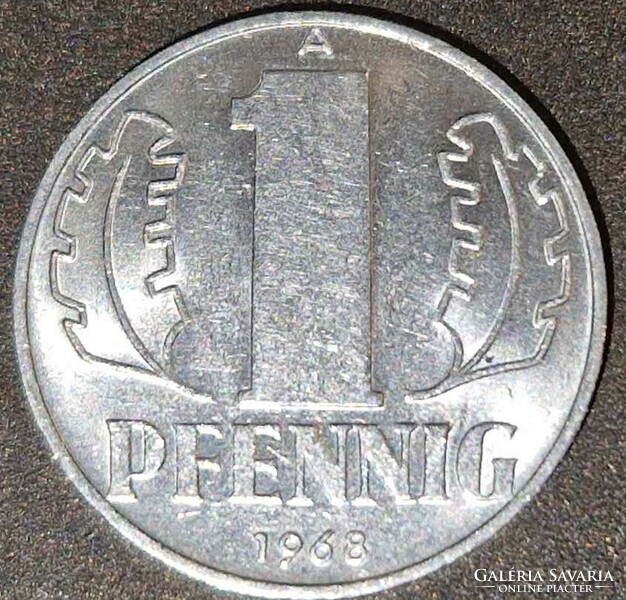 1 Pfennig, 1968, ed