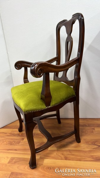 Comfortable, spacious Chippendale style armchair