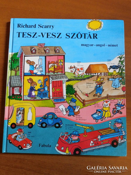 Ricard scarry: tes-vez dictionary / translated by andrás réz