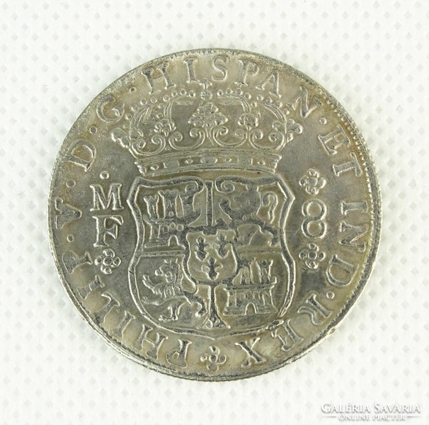 0Q702 Mexikói 1741 ezüst 8 reálos másolat