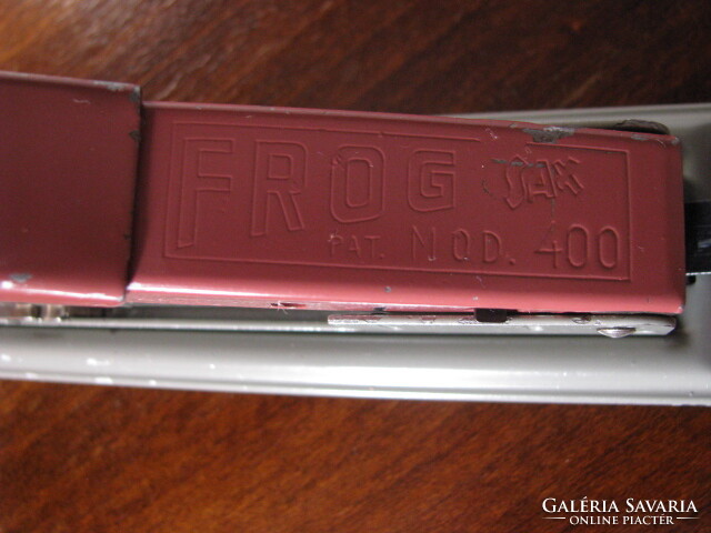 Old stapler - frog sax
