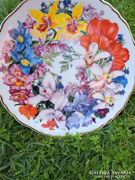 Royal Albert English floral rose decorative plate plate