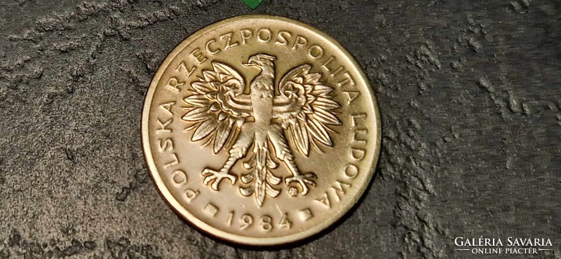 Poland, 2 zlotys, 1984.