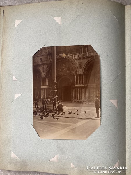 44 db eredeti velencei fénykép 1889-ből