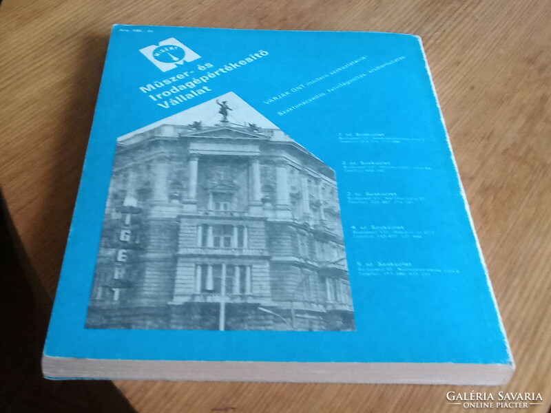 Yearbook of radio technology 1989 4000ft Óbuda in person in Óbuda