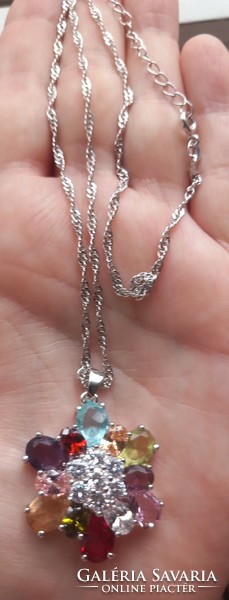 Beautiful rhinestone necklace