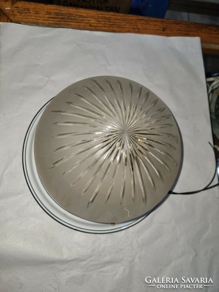 Old renovated ceiling lamp