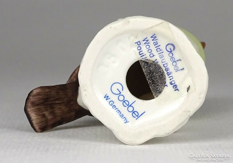 1P477 Jelzett Goebel Hummel porcelán madár figura 8 cm