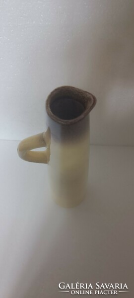 Retro midcenturymodern vintage kovács istvàn handle vase granite