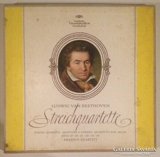 Amadeus-quartett, Beethoven, - quartetti per archi, opus 127, 130, 131, 132, 133, 135 (4xlp + box)
