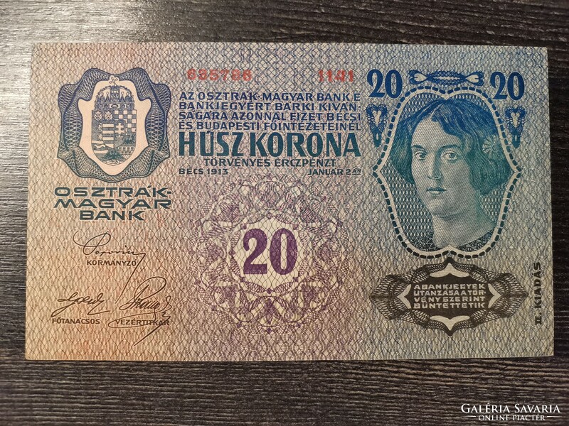 20 korona 1913 EF++