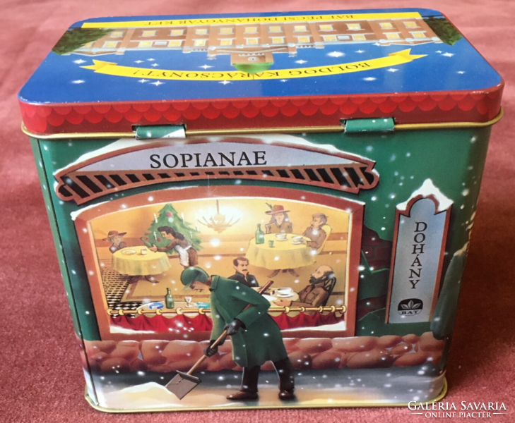 Sopiane retro karácsonyi ajándék doboz