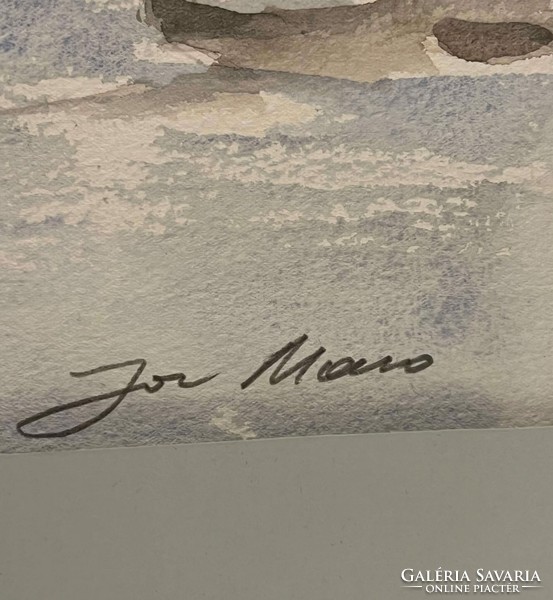 Jor Maso (1927- ) Velence (Riva del Vin im Canal Grande) /számlát adunk/