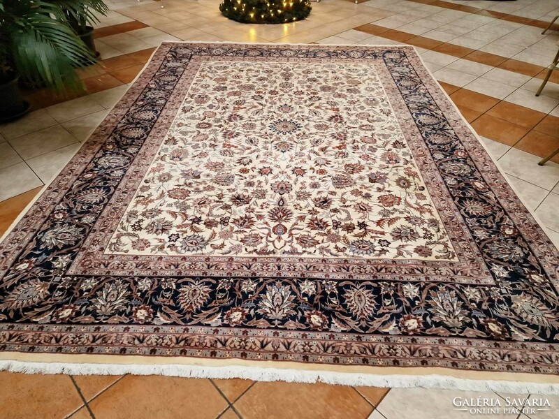 Iran isfahan 265x365 cm hand knotted wool persian carpet bfz512