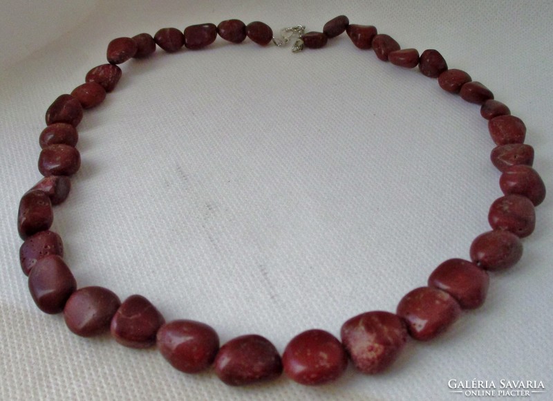 Nice genuine jasper necklace