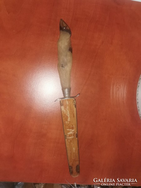 Deer foot dagger knife 27cm
