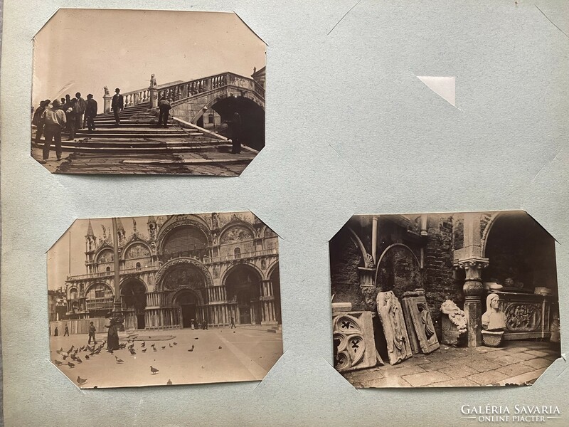 44 original Venetian photographs from 1889