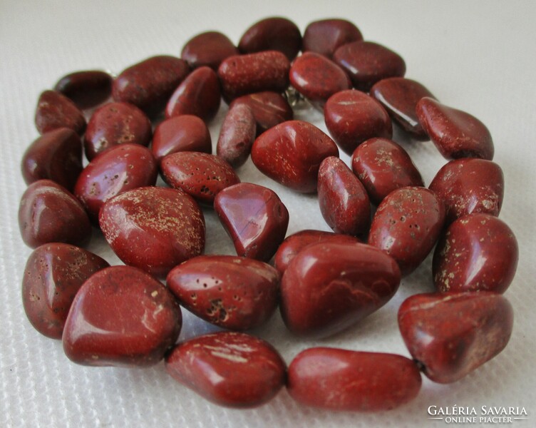 Nice genuine jasper necklace