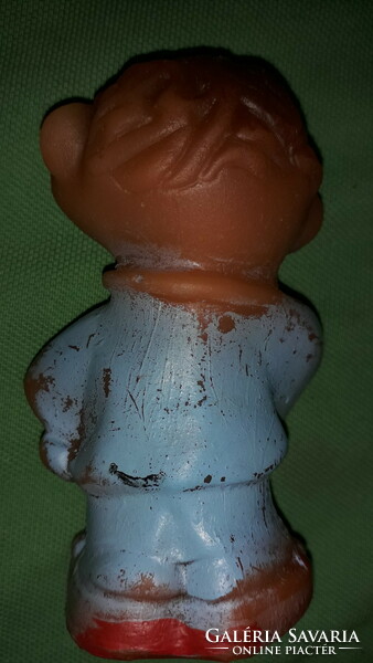 Late 1960s dental advertising figure / rubber children's toothbrush holder 10cm according to the pictures, rare !!!