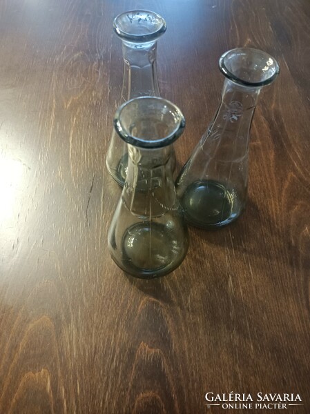 Laboratóriumi / lombik üveg 3 db 5 dl