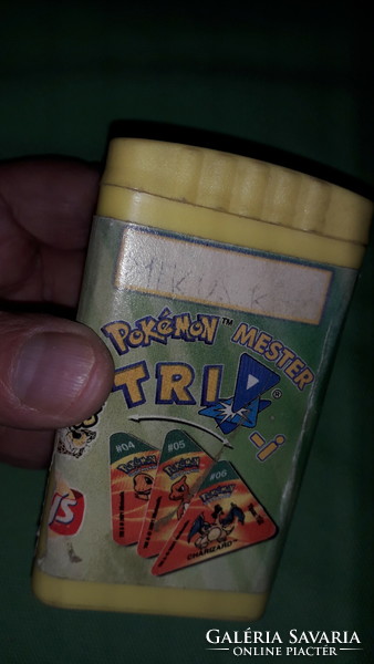 EREDETI NINTENDO -POKEMON - MesterTRIO-TAZO 3D szerep játék 70 db dobozával a képek szerint 3.