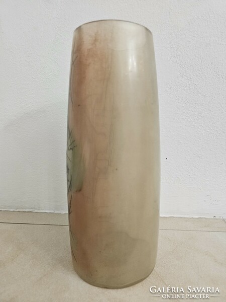 Beautiful french glass vase