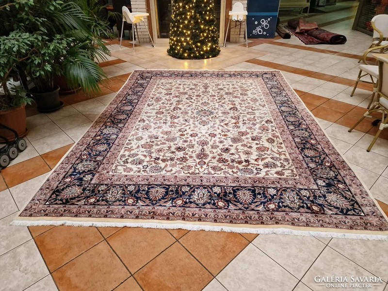 Iran isfahan 265x365 cm hand knotted wool persian carpet bfz512