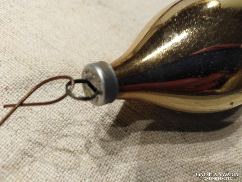 Glass drop - antique style / Christmas pendant