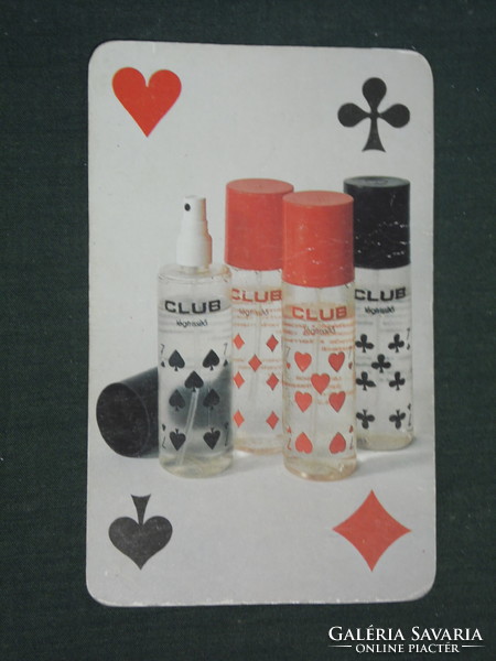 Card calendar, club air fresheners, universal cooperative, Szeged, 1986, (2)