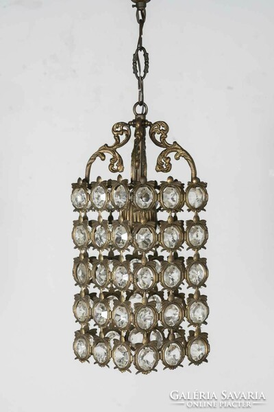 Vintage crystal chandelier (laced style)