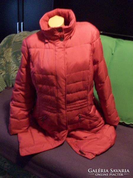 Quilted, fashionable women's winter jacket size 46