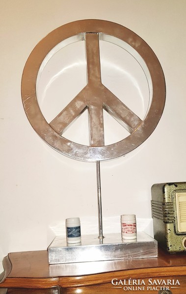 PEACE "Világ Béke" nagyméretű lakás- kocsmai dekoráció 6kg!