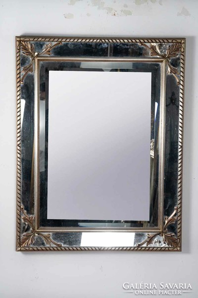 Faceted mirror in Art Deco style