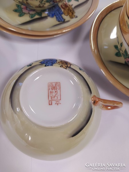 Kínai tojáshéj porcelán kávés készlet