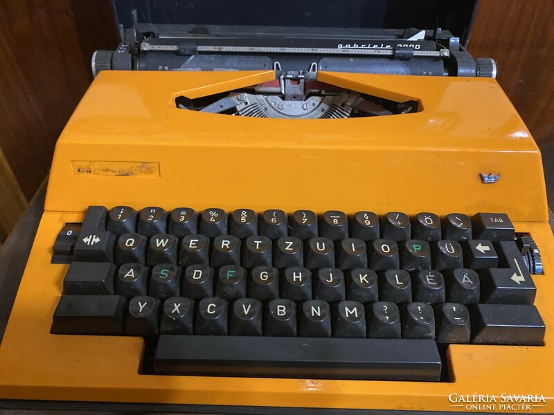Adler gabriele 2000 elektromos uj írógép, nem használt